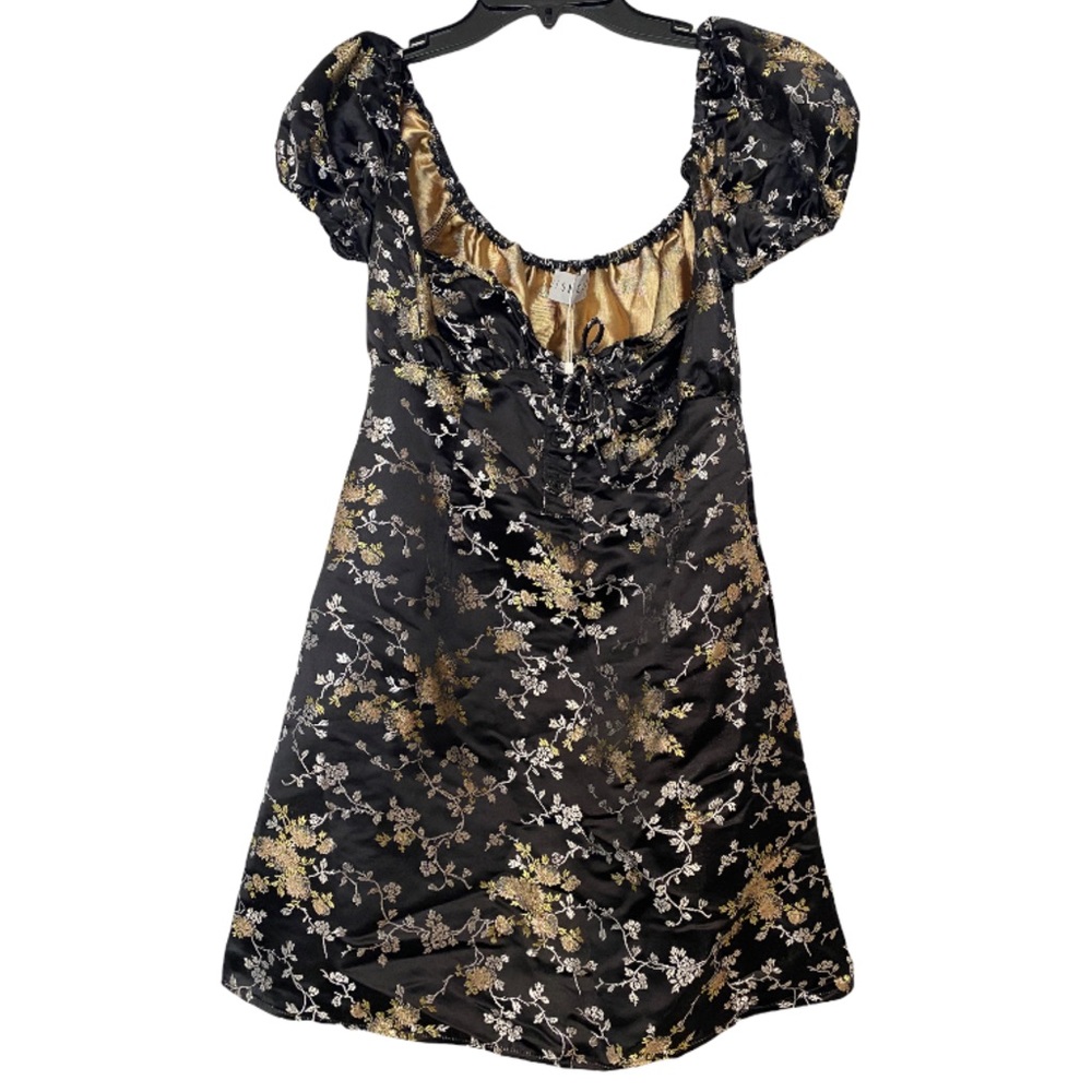 Lioness The Label Australia Australian Black Floral Dress Size S. - Picture 1 of 10